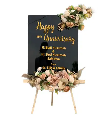 Papan Bunga Akrilik Winenet Satu