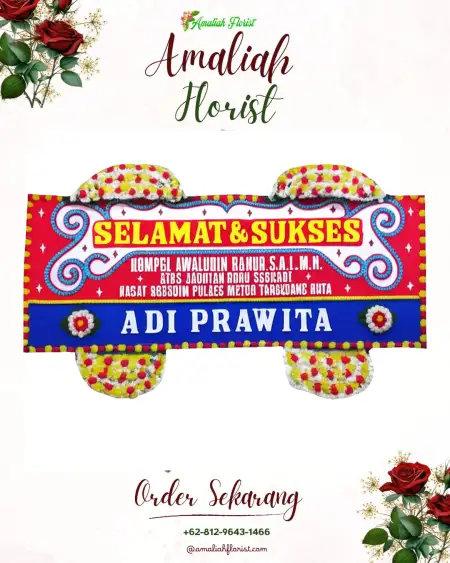 Papan Bunga Ucapan Selamat Winenet Satu