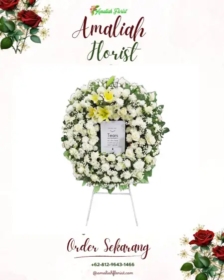 Krans Bunga Duka Winenet Satu